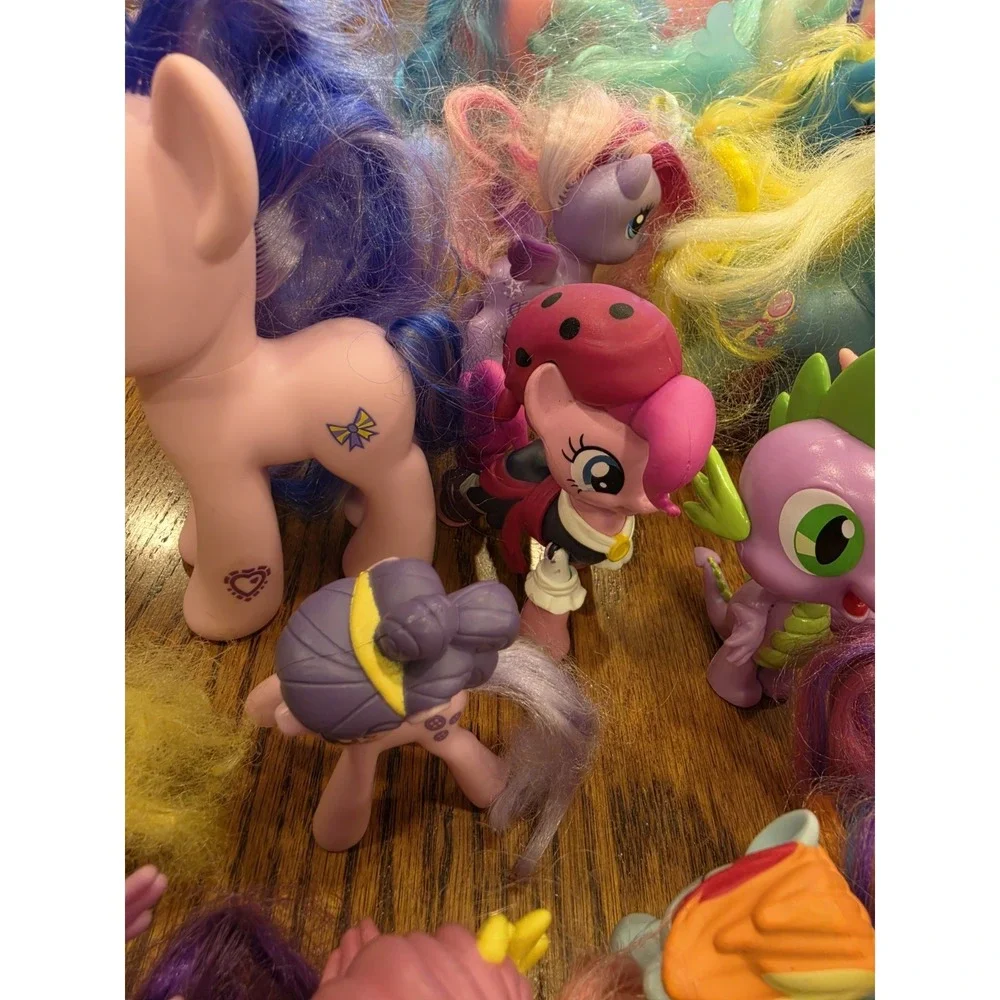 Large 40+ Mixed Gen Lot Of Hasbro My Little Pony & Gi-Go W/ Variety Accessories